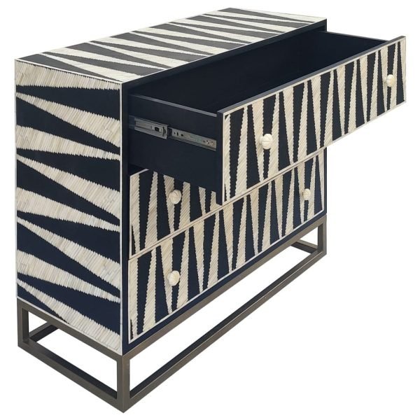 Elegant Bone Inlay Chest - Image 3