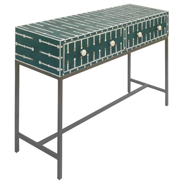 Enchanting Bone Inlay Console: Exquisite Artistry Unleashed - Image 3