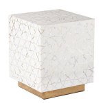 Stellar Bone Inlay Side Table