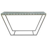 Sleek Bone Inlay Console Table - Image 2