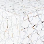 Stellar Bone Inlay Side Table - Image 2