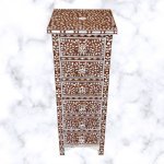 “NaturaFlora Bone Inlay Tallboy – Create Your Own Style”
