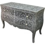 Modena Bone Inlay Chest: Elegant & Contemporary - Image 2
