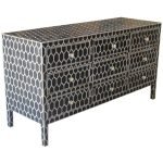 Beehive Bone Inlay Sideboard: Stylish Organization