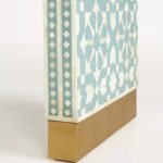Exquisite Bone Inlay Console: Moroccan Oasis - Image 4