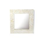 Pearlescent Reflection: Bone Inlay Mirror - Image 2