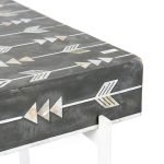 Pure Essence Bone Inlay Side Table - Image 3