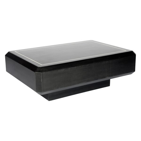 Karl Springer Rectangular Coffee Table 1970s - Image 6