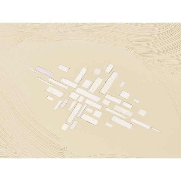 Jean Claude Dresse Coffee Table in Resin with Bone Inlay - Image 5