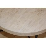 Contemporary White Bone Inlay Round Table - Image 7