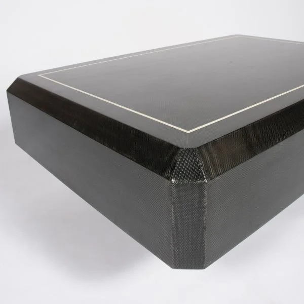 Karl Springer Rectangular Coffee Table 1970s - Image 2