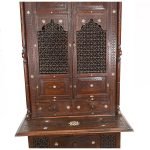 Syrian Inlay Cabinet Bookcase Damascan Islamic Interiors, 1880 - Image 7