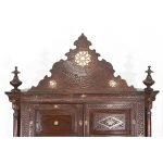 Syrian Inlay Cabinet Bookcase Damascan Islamic Interiors, 1880 - Image 5