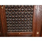 Syrian Inlay Cabinet Bookcase Damascan Islamic Interiors, 1880 - Image 6
