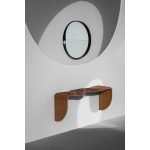 Maat Hanging Hand Carved Solid Sikubera Wood With Camel Bone Inlay - Image 4