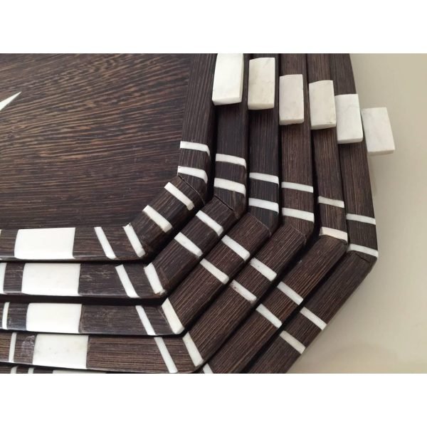 Antique Bone Inlay Trays Set - Image 3