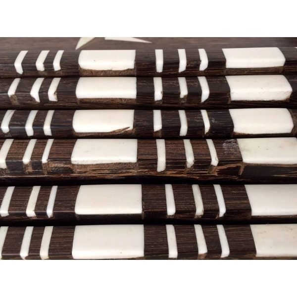 Antique Bone Inlay Trays Set - Image 4