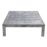 Shagreen and Bone Coffee Table