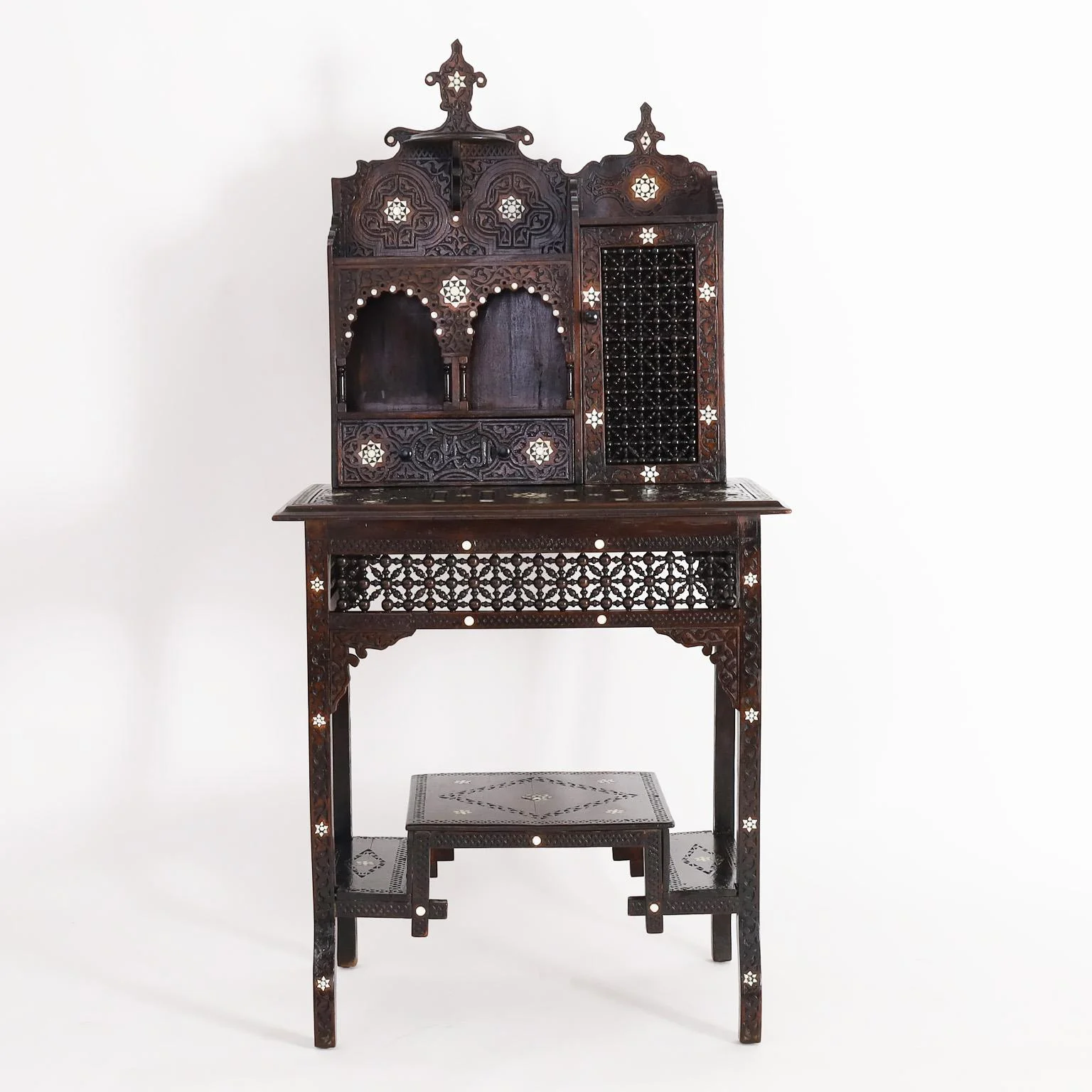 Antique Moroccan Desk or Escritoire - Image 2