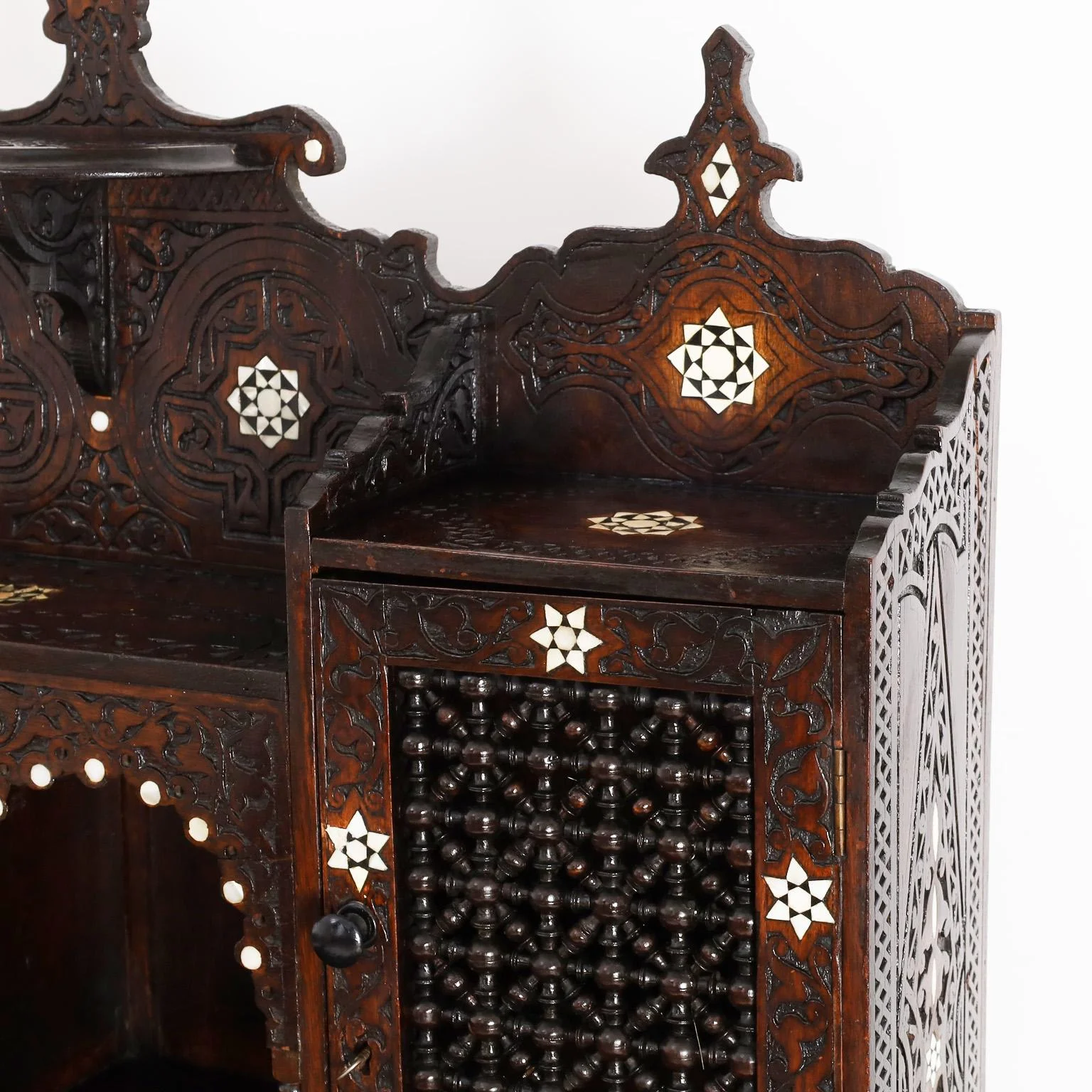 Antique Moroccan Desk or Escritoire - Image 3