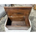 Beautiful Moorish Syrian or Asian Inlaid Inlay Wood Box Storage Chest Trunk - Image 17