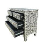Floral Noir Inlay Chest - Image 4