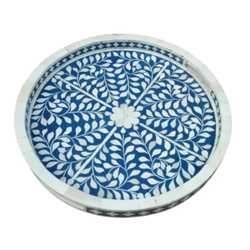 Blue Blossom Tray