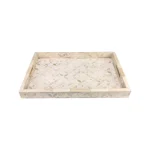 Bone Inlay Tray (Medium) - White Geometric - Image 2