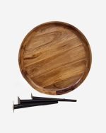 Bone Inlay Coffee Tray: Stylish & Versatile Home Décor - Image 4