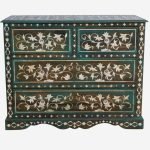 Bone Inlay Blossom Chest