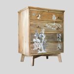 Home Décor Chest of 4 Drawer Living Room Dresser Drawer - Image 2
