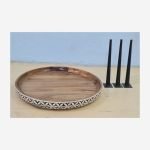 Bone Inlay Coffee Tray: Stylish & Versatile Home Décor - Image 5