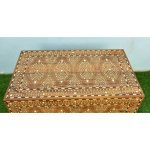 Bone Inlay Trunk: Crafted Elegance - Image 5