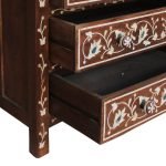 Inlayed Elegance: Bone + Pearl Combination - Image 5
