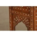 Majestic Damascus Bone Inlay Table - Image 6