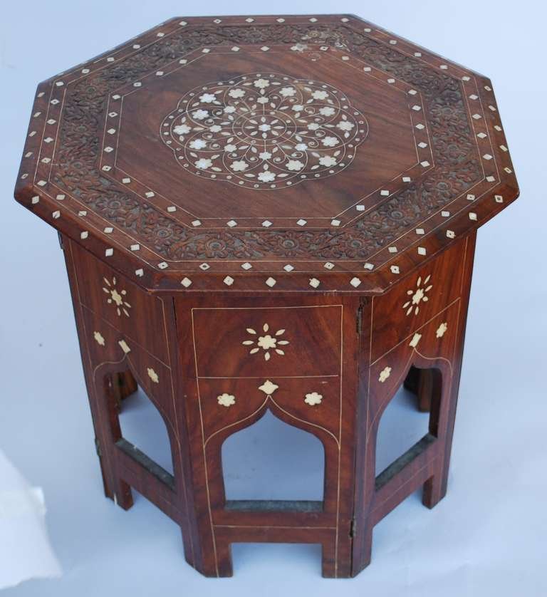 DSC_4198_l OctaBone Side Table Handcrafted Inlay Elegance - Image 1