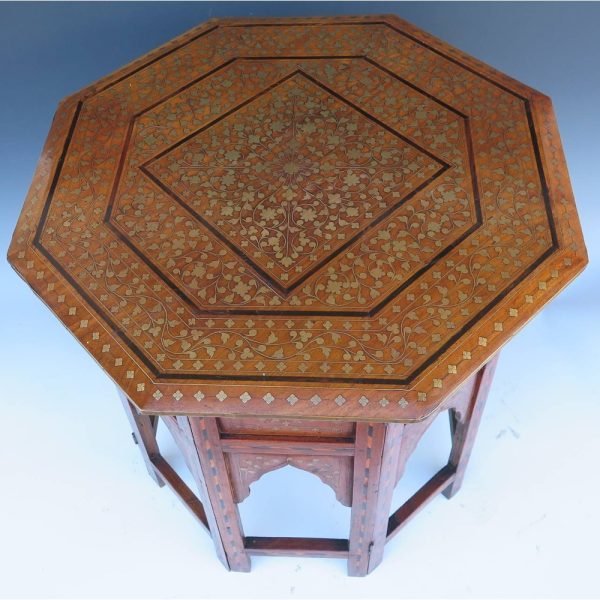 Bone Inlay Luxe Side Table - Image 5