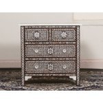 Luxury Moroccan Design Mother of Pearl Chest Drawer - Image 2