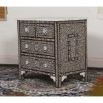 Luxury Moroccan Design Mother of Pearl Chest Drawer