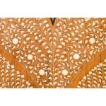 Bone Inlaid Vintage Wardrobe Cabinet - Image 16