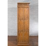 Bone Inlaid Vintage Wardrobe Cabinet - Image 6