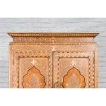 Bone Inlaid Vintage Wardrobe Cabinet - Image 15