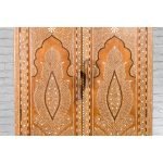 Bone Inlaid Vintage Wardrobe Cabinet - Image 14
