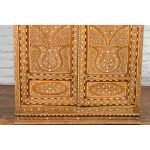 Bone Inlaid Vintage Wardrobe Cabinet - Image 12