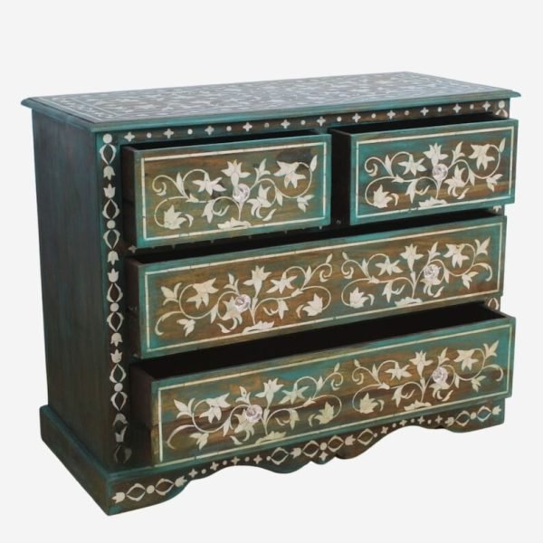 Bone Inlay Blossom Chest - Image 3