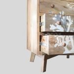 Home Décor Chest of 4 Drawer Living Room Dresser Drawer - Image 3