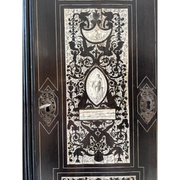 18th Century Italian Cabinet with Bone Inlay - Image 5