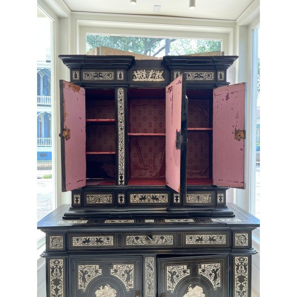 18th Century Italian Cabinet with Bone Inlay - Image 3